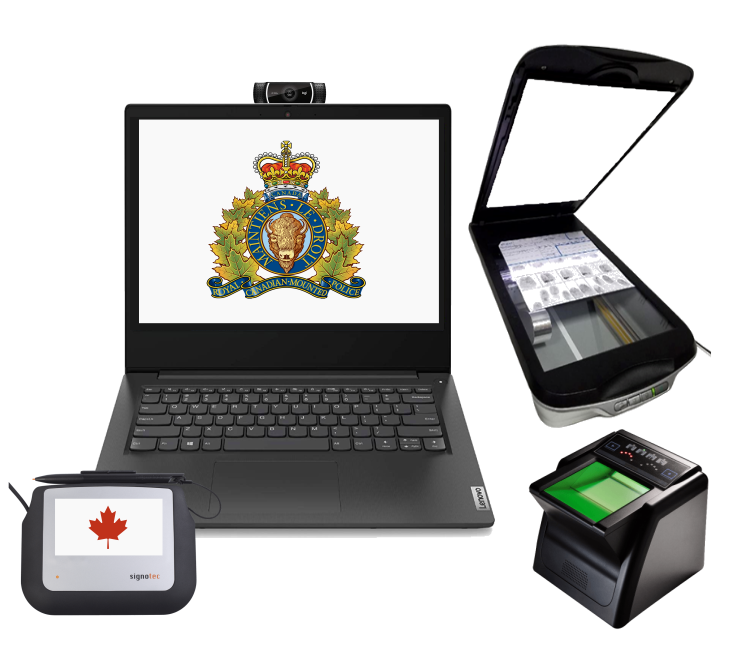 PrintScan RCMP Live Scan System